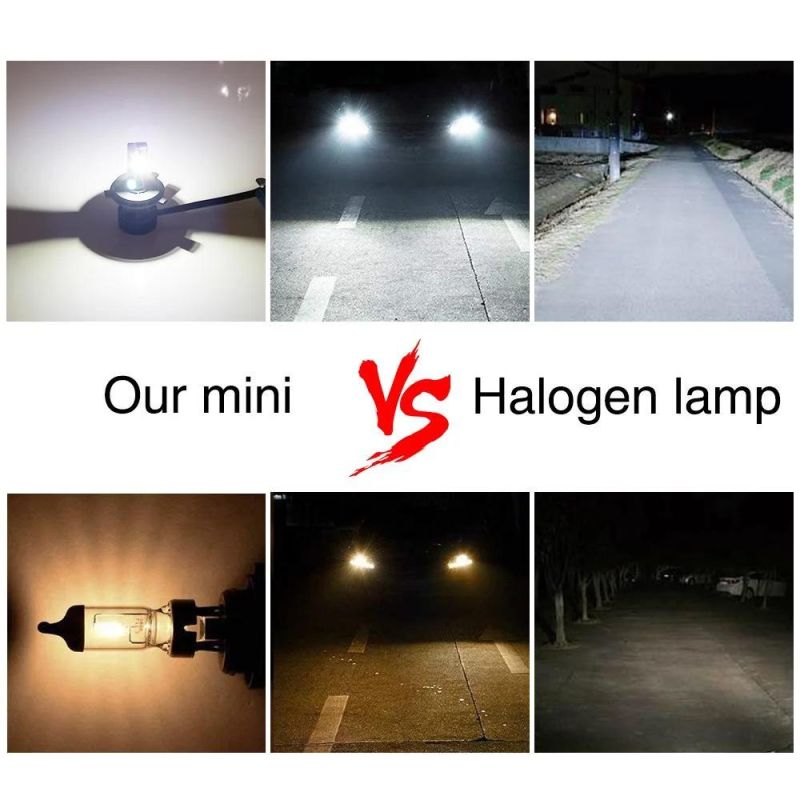 Super Bright LED Headlights 100W 20000lm 9-32V CREE 6000K High Power H4 H1 H7 9005 LED Auto Fog Light Car Headlight Bulbs