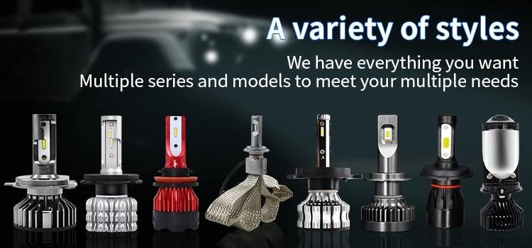 Mini LED Car Headlight LED Headlight Csp COB Bulb 150W 26000lm High Power 6500K LED Bulb H7 9006 Auto Fog Lights