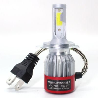 Wholesale 2PC Car LED Light Hb3/9005 Hb4/9006 9012 H1 H4 H7 H8/H9/H11 80W 10000lm COB LED Headlight Auto Lamps Car LED