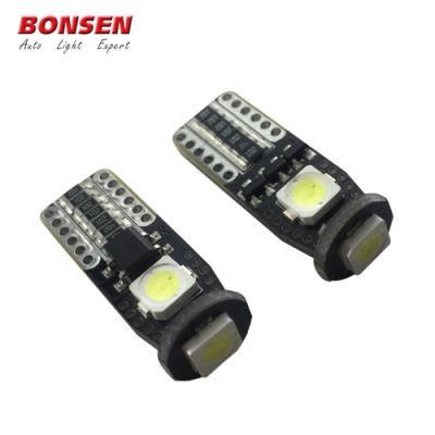 High Quality Wholesale 3 SMD 5050 T10 LED 3W 12V LED Canbus W5w 194 Indicator Bulb