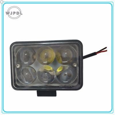 6 LEDs Sealed Square Headlight LED Driving Light