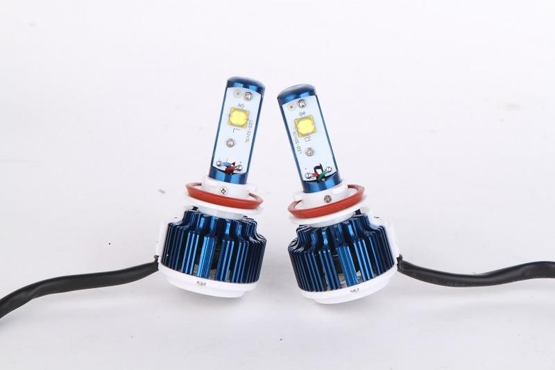 Customized Sky Blue V16 Brightest LED Headlight Kit12V/24V Auto Headlamp H1 H3 H7 H8 H9 H11 Hb3 Hb4 9005 9006 Headlight Auto Lamps