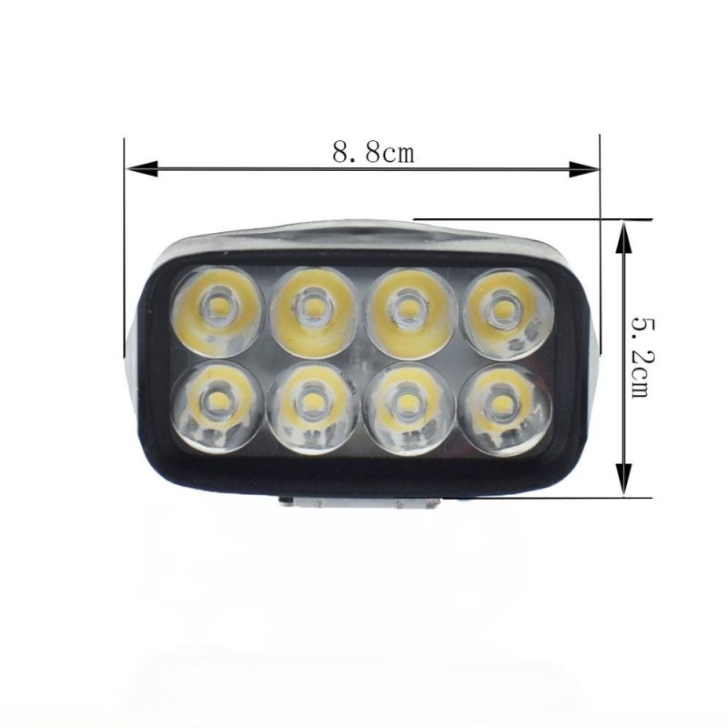 Motorcycle Headlights 12W 18W 24W Motorbike Auto Lamps