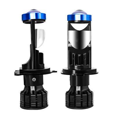 High Power Lens LED Car Hadlight 80W 20000lm 9-32V Csp Chip LED H4 6000K High Low Beam Auto LED Lights Car Headlight