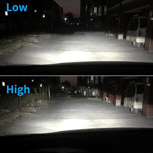 Lightech C6 H4 High Low COB LED Headlight for Cars