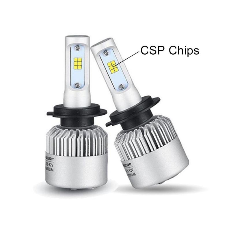 IP65 Ce S2 Csp LED Headlight H1 H3 H11 H13 9006 9007 H4 H7 36W 8000lm