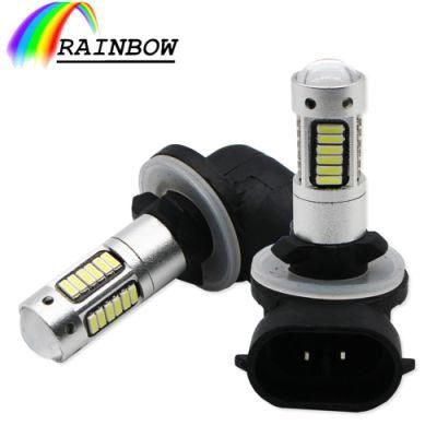 2PCS H27 880 881 LED Fog Lights H27W/2 H27W2 Car Light Bulbs 4014 30 SMD Auto Drving Fog Lamp DRL White Yellow Blue 12V