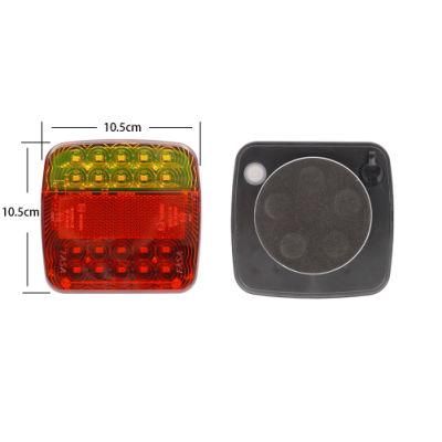 Magnetic Waterproof Wireless Trailer Rear Lamp Truck Tail Light