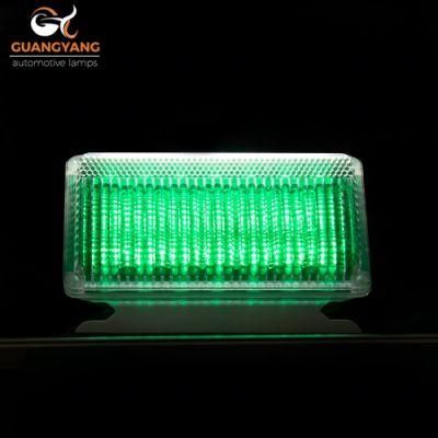 Truck LED Side Lights Multi Colors Warning Tail Light 12V 24V for Truck