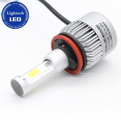 Auto Parts Super Bright LED Headlight Bulb H11 12V 24V 4000lm COB LED Bulbs