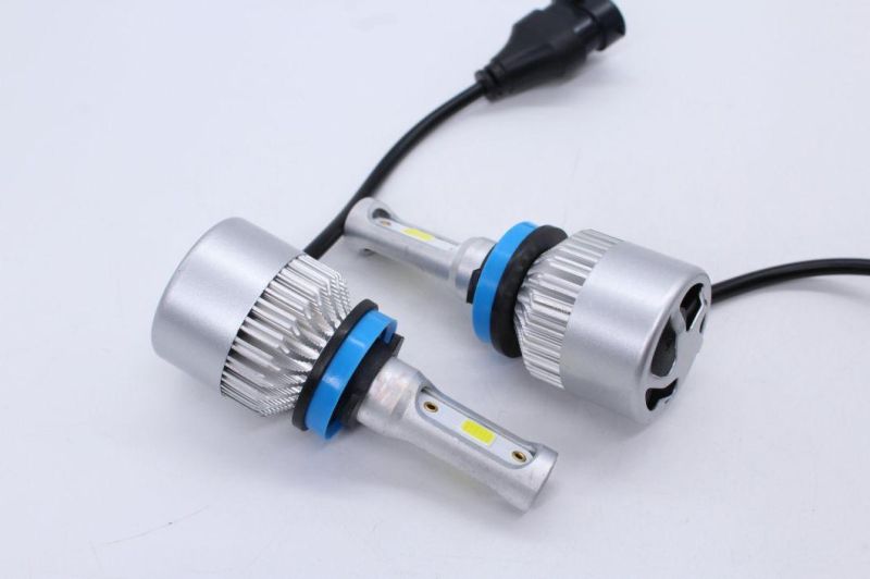 72W 8000lm S2 H4 COB Csp LED Headlight 6500K Hi-Lo Beam Car LED Headlights Bulb Head Lamp Fog Light 12V