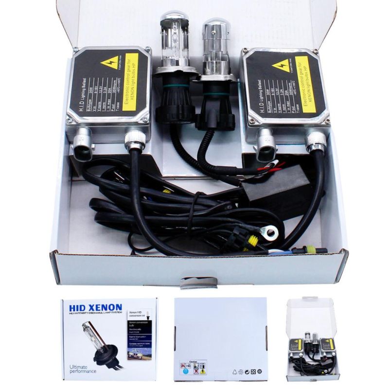 35W H4 Car Xenon HID Kit with Ballast Lump for Auto