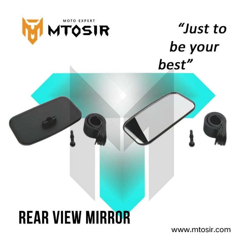 Mtosir High Quality Rear View Mirrors for UTV Side Mirrors Adjustment with Brackets for All Mountain Bike Motorcycle Spare Parts Accessories