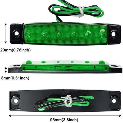 Green LED Boat Interior Light Strip Vessel Lamp (BD-006G2835A-G)