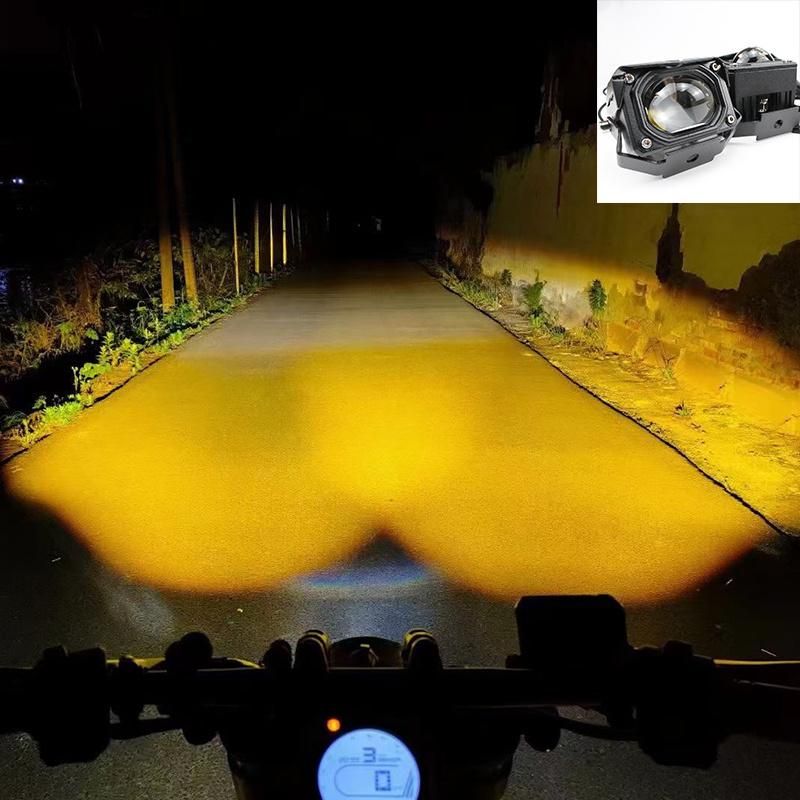 LED Projector Headlight for Vehicle Light Low Beam Yellow