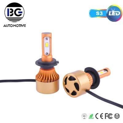 H4 LED Auto Light with Car Headlight 60W