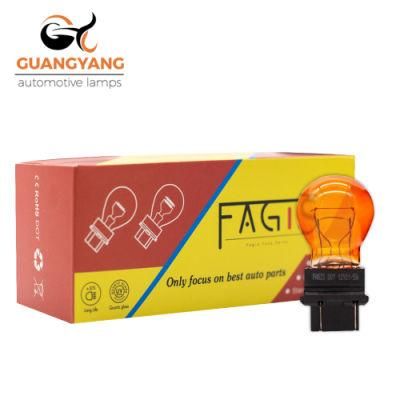 Fagis 3157 12V 21/5W Amber Miniature Turn Light Bulb Stop Signal Tail Lamp