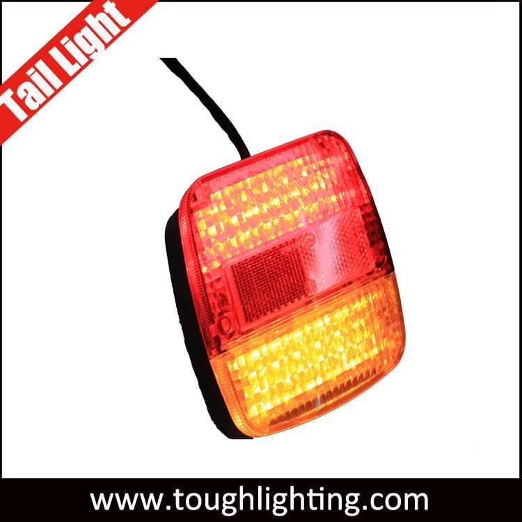 12V/24V E-MARK Universal LED Car Rear Combination Tail Light for Truck Trailer Tractors