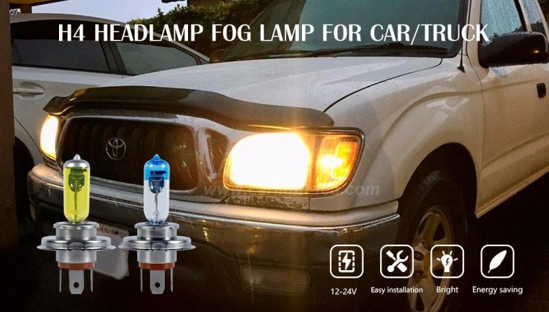 H4 Hi/Lo Beam Headlamp Automobile Halogen Headlamps