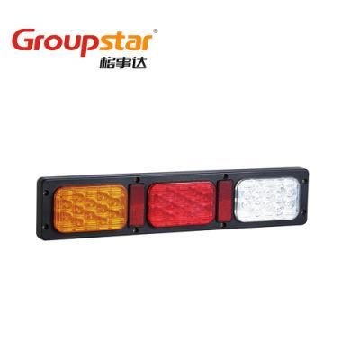 Auto Parts Adr E4 UV PC 10-30V LED Jumbo Trailer Stop Turn Reverse Taillghts Truck Combination Rear Lamps