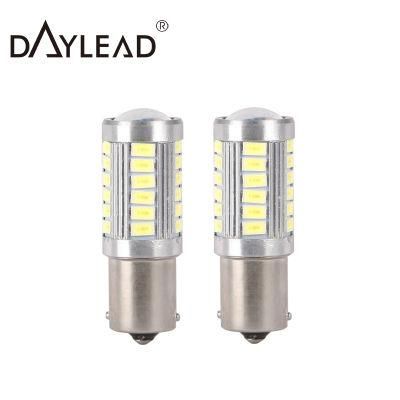 1156 1157 5630 33SMD Fog Lamp White Amber Switchback LED Turn Signal Light