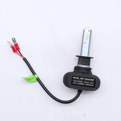 Waterproof Fans Cooling 12V 24V Car LED Headlamp H11 36W 6000K 4000lm Auto LED Headlight Bulbs H1