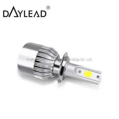 Cheap High Quality H4 LED Car Light IP68 Waterproof LED Headlight Bulb C6