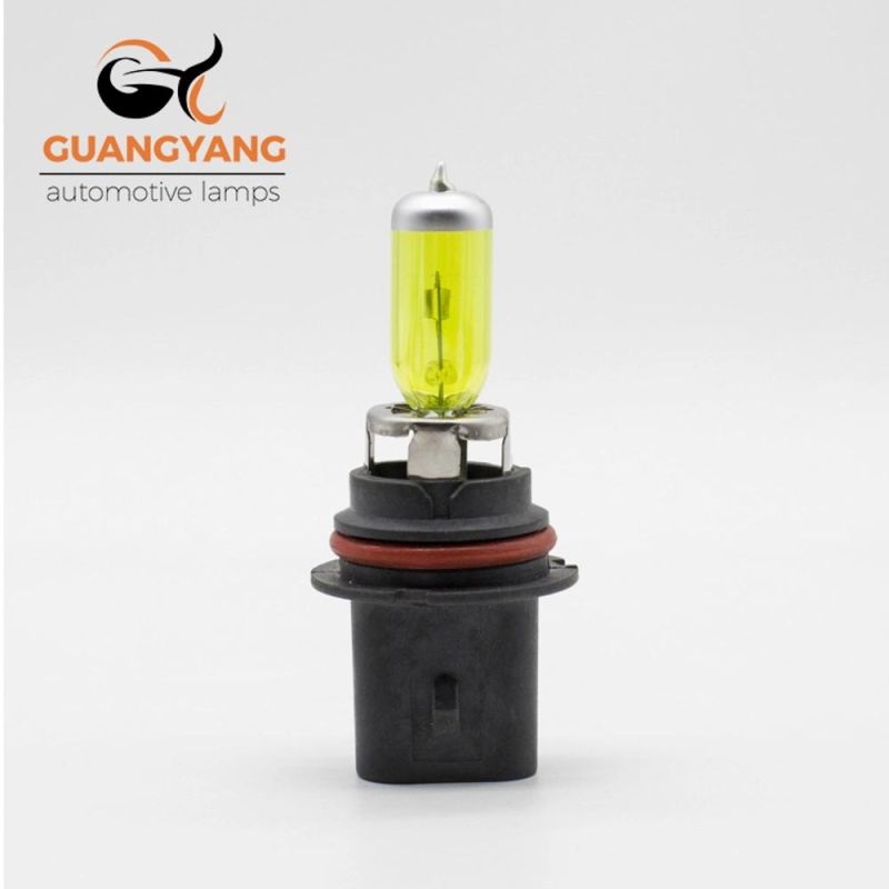 Hot Sale 9007 12V 60/55W Car Halogen Bulb Yellow Color