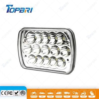 High-Low Beam 45W Auto Car LED Headlight for Truck Motorcycle