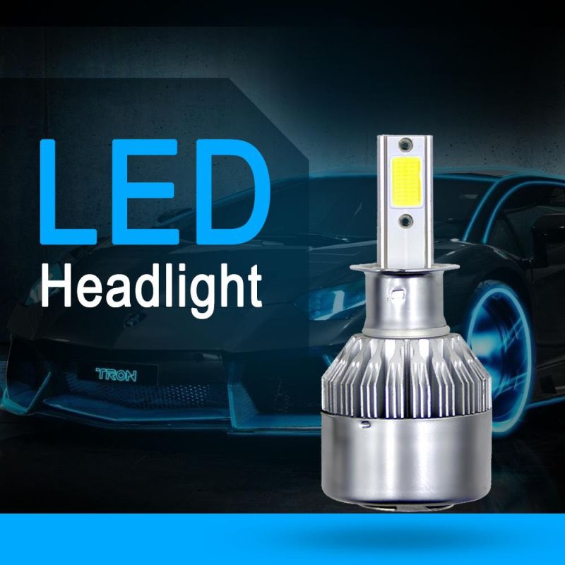 Wholesale Cheap C6 Car H3 LED Headlight Kit for Auto 72W 8000lm