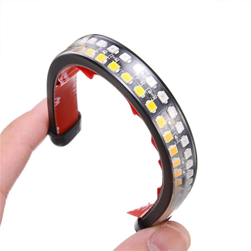 Motorcycle Modified LED Light Bar Turn Signal Light Brake Taillight