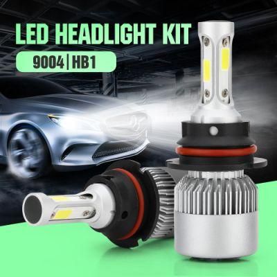 2PC 6500K H4 LED H7 H11 H8 Hb4 H1 H3 Hb3 S2 Car LED Headlight Bulbs 72W 8000lm Car LED Headlight Auto Lights