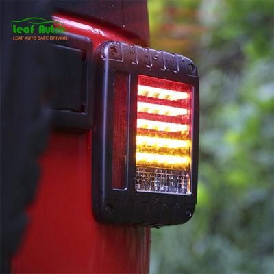 LED Tail Light for Jeep Wrangler Jk Brake / Reverse / Turn Signal Lamp Back up Rear Parking Stop Light for 07-18 Jeep