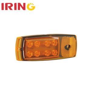 10-30V LED Amber Side Marker Inidcaotr Turn Atuo Light for Truck Trailer