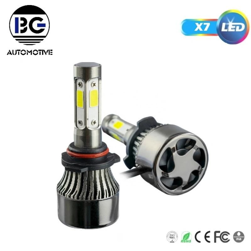 X7 6000K 8000lm LED Headlight Bulb H4 H7 H11