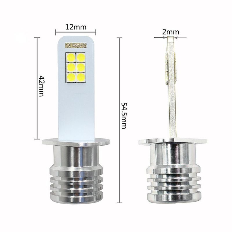 12V H1 3030SMD 680lm LED Car Fog Light