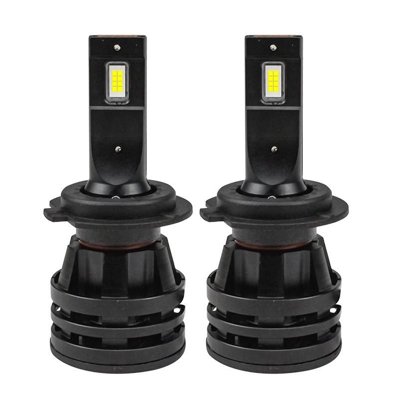 Gj K6s H7 Inner Canbus 90W LED Light for Auto Headlamp H1 H3 H4 H11 H15 Models 8000lm