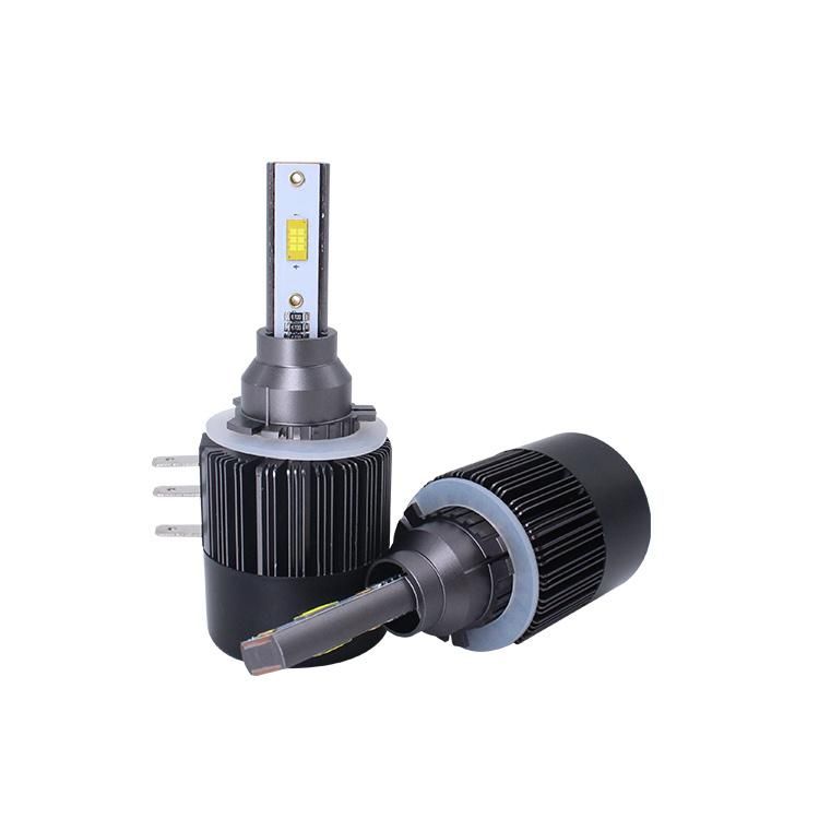 Auto Parts 60W 6000lm 6000K Car H1 H3 H4 H7 H11 H13 LED Headlight Bulb H15 LED