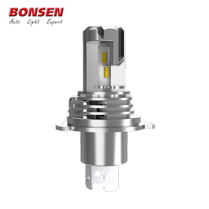 China Factory Auto Bulbs M3 H11 H4 Fanless LED Headlight Bulb
