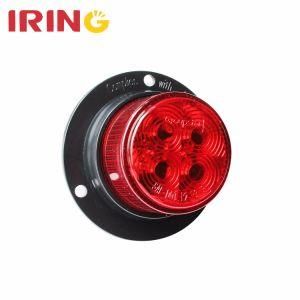 LED Red Cylinder Red Side Marker Rear Position Trun Signal Tail Light for Truck Trailer