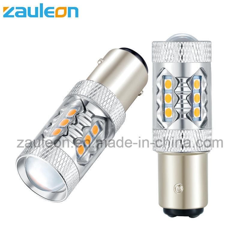 Super Bright Amber (Orange) 1157 Auto LED 10-30V Bulb