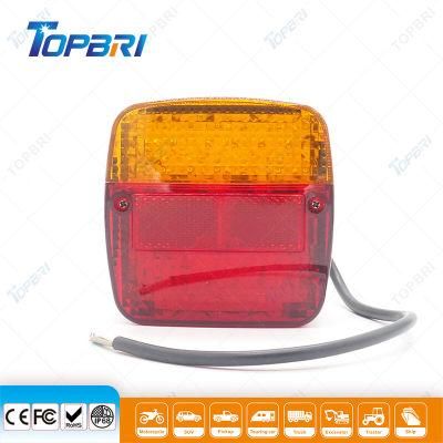 12V 24V Auto Work Rear Lamp LED Indicator Tail Light Fit for Truck Trailer