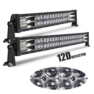 2020 New High Power Lumen Dual Row 22&quot; 32&quot; 42&quot; 50&quot; 52&quot; LED Light Bar for Offroad Trucks 4X4 Cars