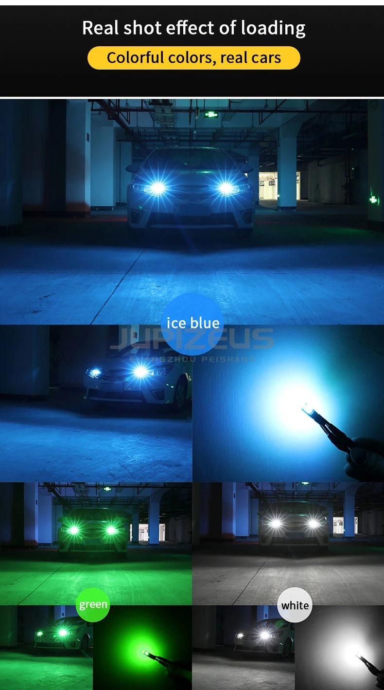 Width Lamp Light Turn Signal Car Reading Light Lens Bulbs LED 3030 10 SMD T10 Auto Light with Mluti Color