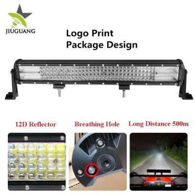 Newest 32 42 52 22 Inch 468W Hanma Car LED Bar Lights, Aluminium 4 Row 12D Reflector LED Bar Offroad