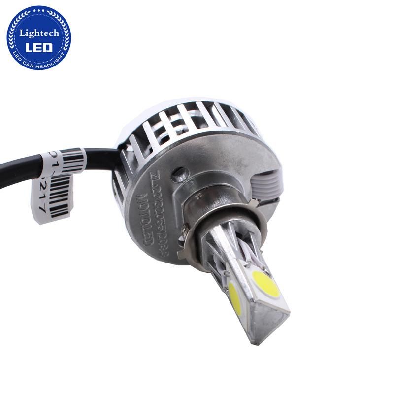 Mh3 Motorcycle Parts Three Sides 40W COB LED Motorcycle Headlight