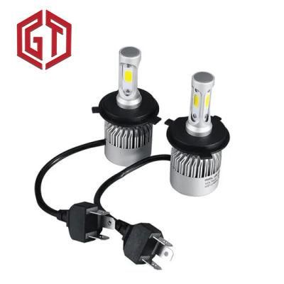 H4 LED H7 H11 9005 Hb3 Auto S2 Car Headlight Bulbs 72W 8000lm Turbo Car Accessories 6000K Car Headlamp LED