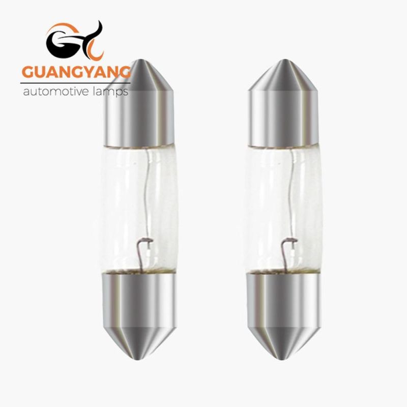 C10W 12V 10W 36mm 39mm 41mm Clear Mini Turn Light Halogen Bulb