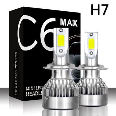 LED Headlight LED Headlight Bulb H1 H3 H7 H11 9005 9006 7200lm LED Car Doubl E Headlights C6f H4