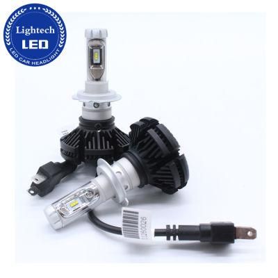 X3 LED Headlight Kit for Car and Motorcycles 50W DC 9-32V LED Car Headlight H7